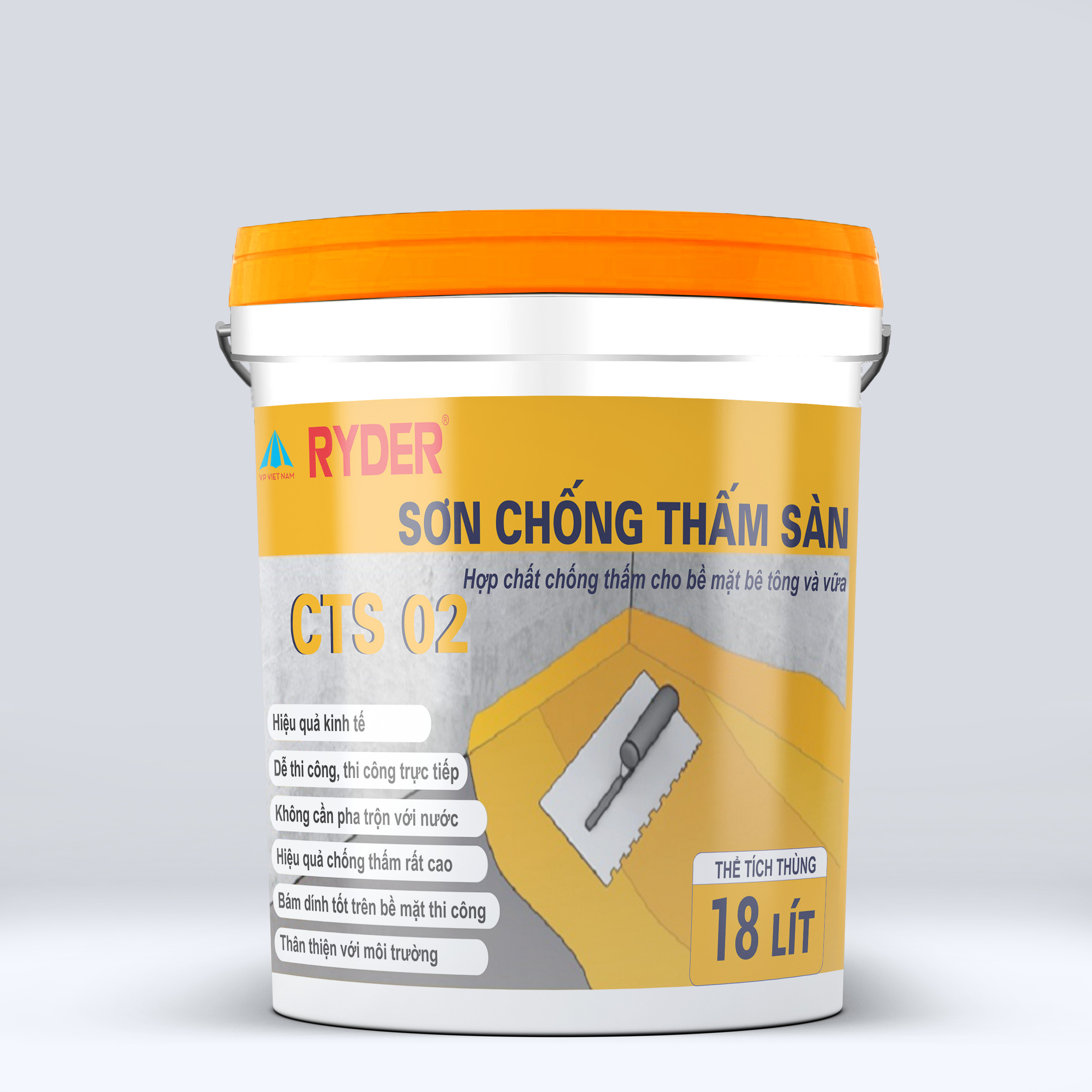 Sơn Chống Thấm Sàn Thế Hệ Mới