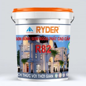 RYDER - SATIN.EXIT: Sơn bóng ngoại thất cao cấp  5 lít VP82NG5L (Mã mới R82)